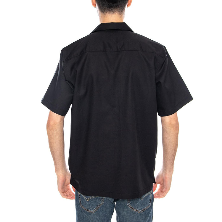 S/S Delray Shirt Black - Camicia Maniche Corte Uomo Nera I031465 0D2XX CARHARTT WIP 