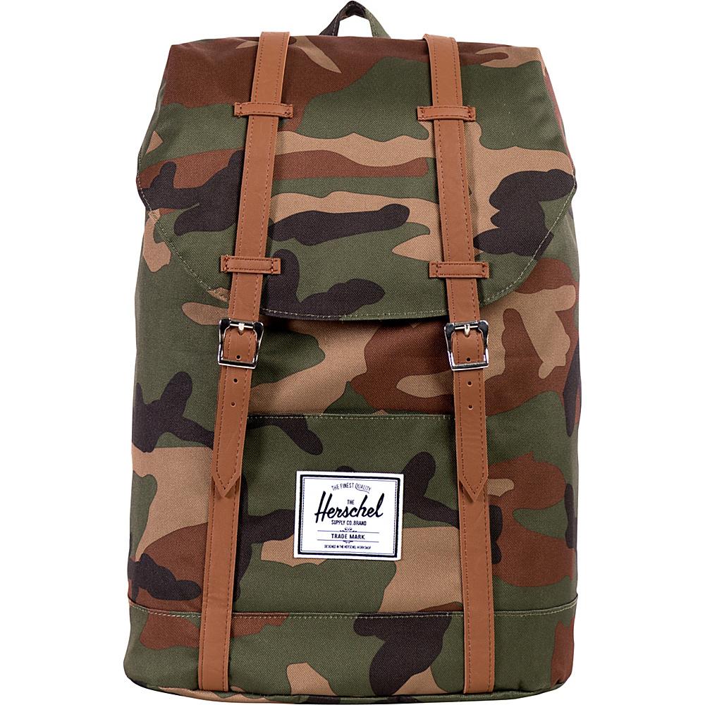 RETREAT CLASSICS BACKPACK WOODLAND CAMO 10066-00032  HERSCHEL 