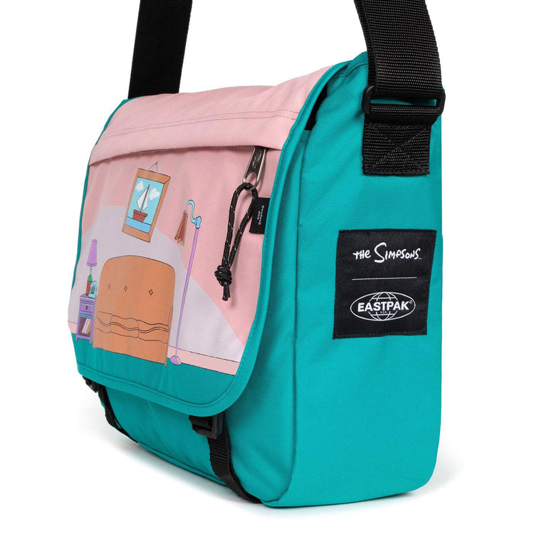 Delegate + The Simpsons Sofa - Borsa a Tracolla Multicolore EK00026E7A51  EASTPAK 