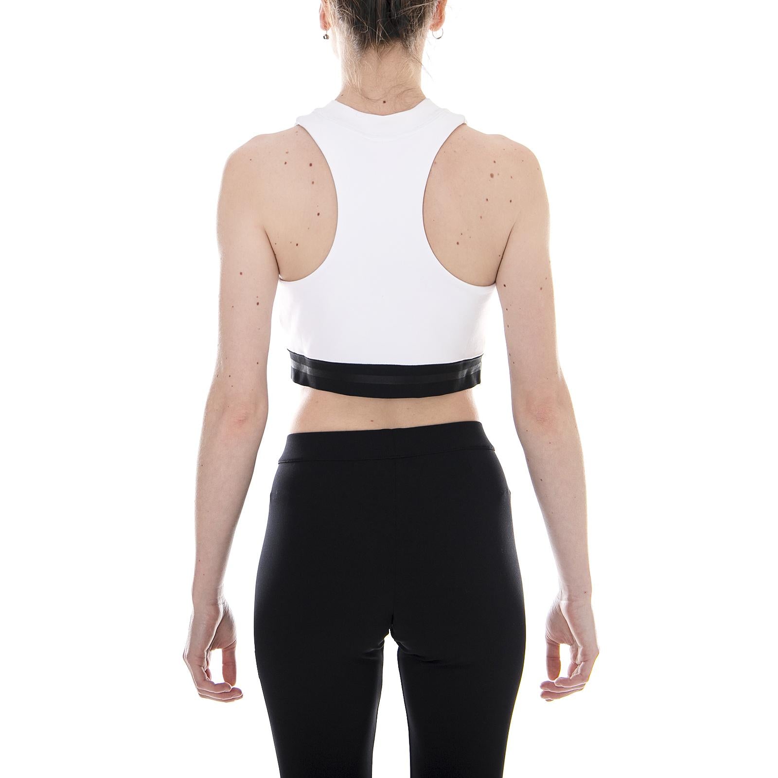 Women s Nike Sportswear Top WHITE/BLACK/BLACK 105971_4  NIKE 