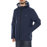 Rhodes Hooded Jacket - Veste Homme Yale Bleu avec Capuche FARAH