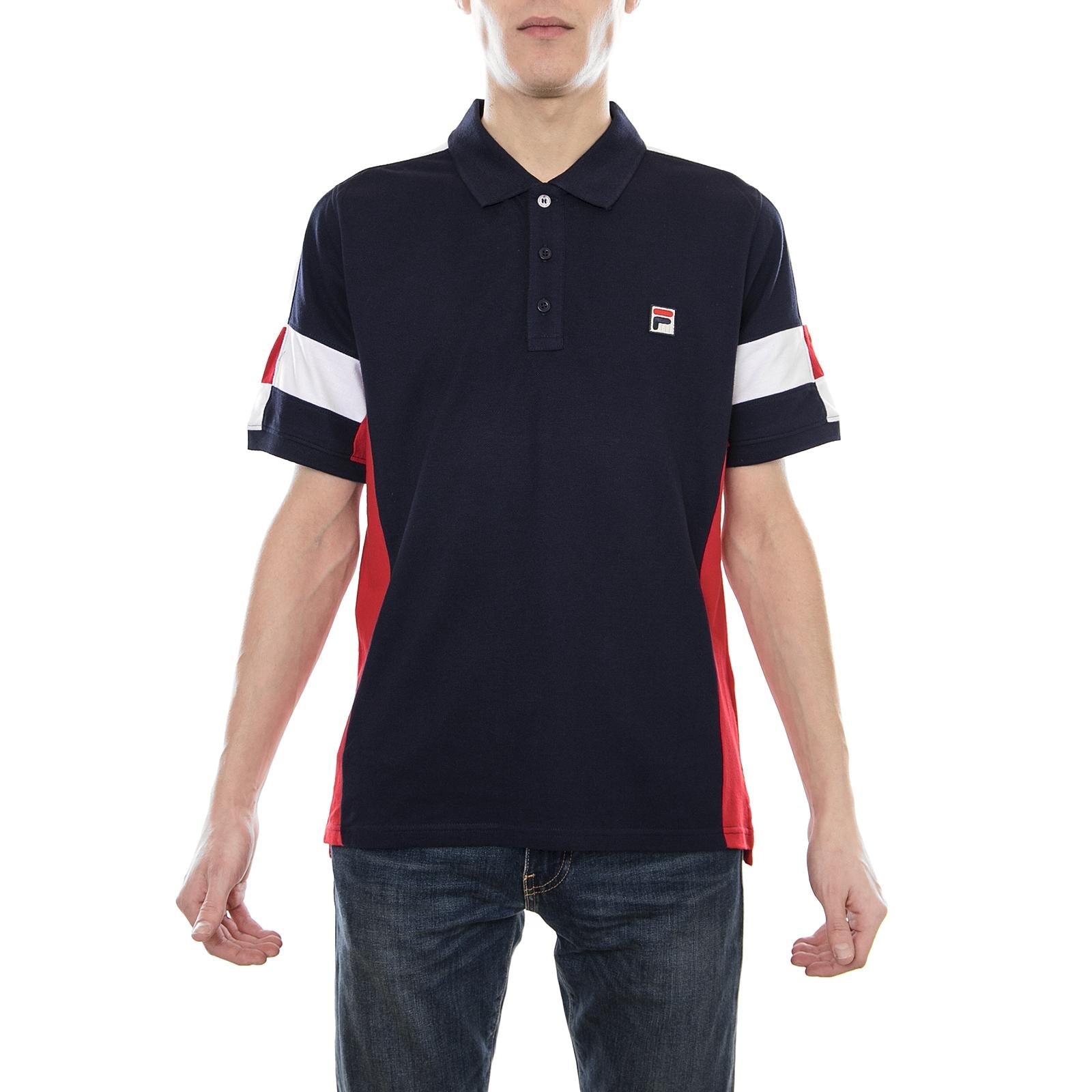 Prago Panel Polo peacoat-red-white 684367-A17  FILA 