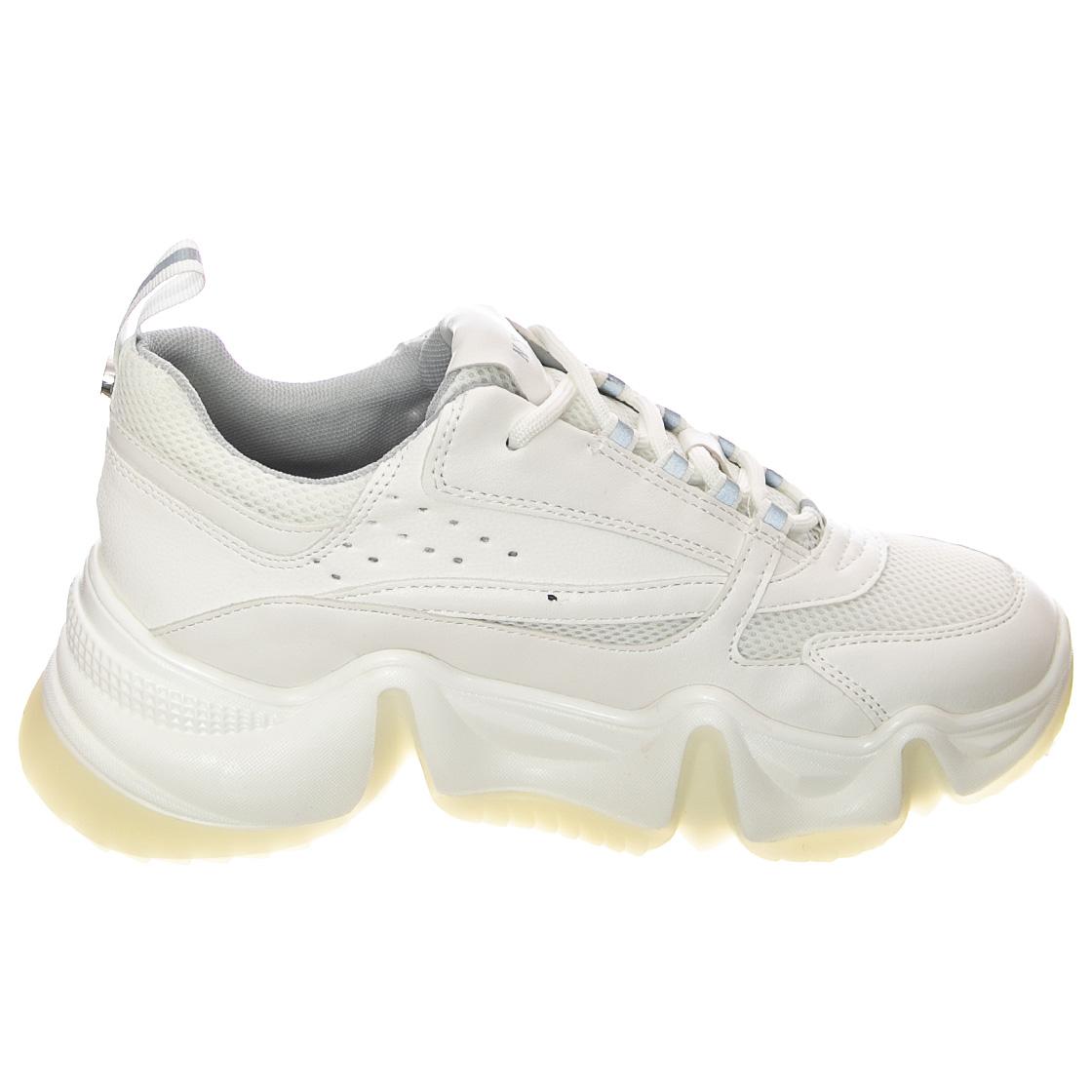 City - Scarpe Stringate Profilo Basso Donna Bianche / Soul White SMPCITY SOUL-WHI  STEVE MADDEN 