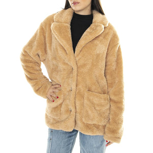 Shailee Sherpa Travel Cardigan Oolong - Giacca Donna Marrone UGC1131492-OLN  UGG 