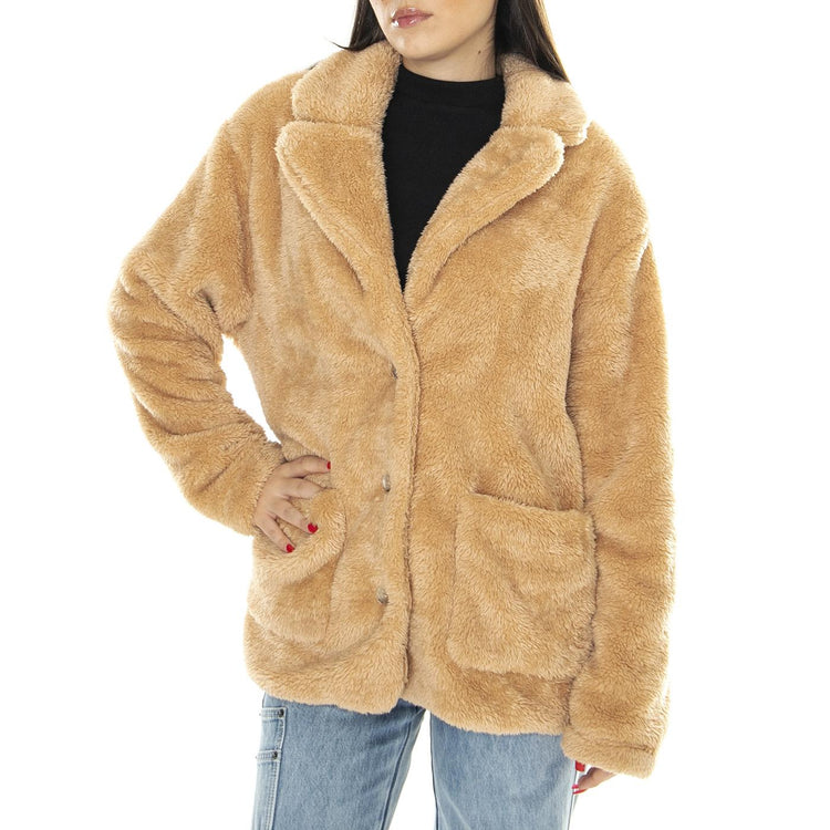 Shailee Sherpa Travel Cardigan Oolong - Giacca Donna Marrone UGC1131492-OLN  UGG 