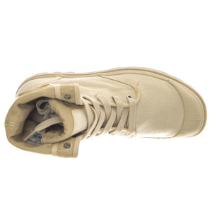 Baggy Sahara / Safari - Scarpe Profilo Alto Donna Beige PAS92353-221-M  PALLADIUM 