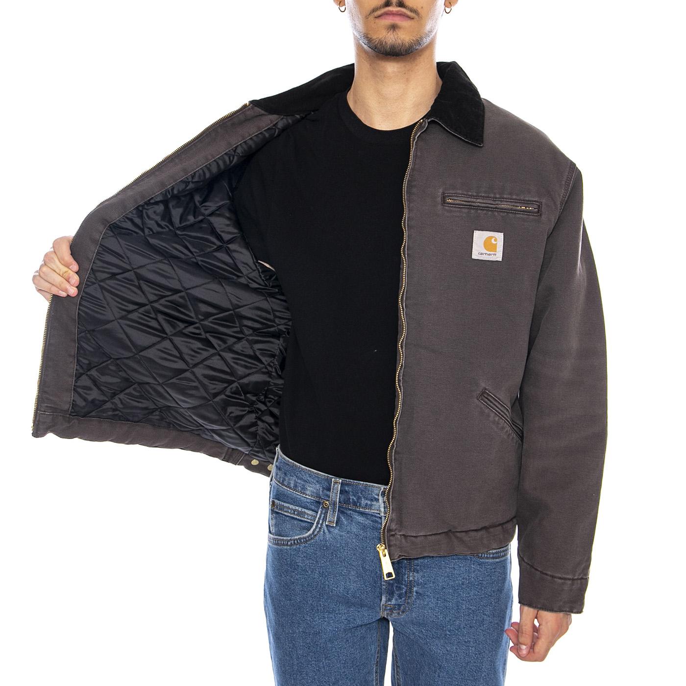 OG Detroit Jacket Tobacco / Black stone canvas - Giacca Marrone I035614.1YL4O  CARHARTT WIP 
