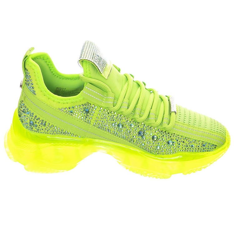 Maxilla R - Scarpe Stringate Profilo Basso Donna Verdi / Green Apple SMPMAXILLAR-GRA  STEVE MADDEN 