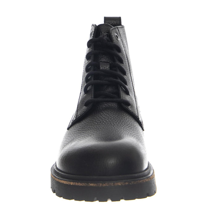 Highwood Lace Mid N Black, Natural Leather - Stivaletti Uomo Neri 1030756 . BIRKENSTOCK 