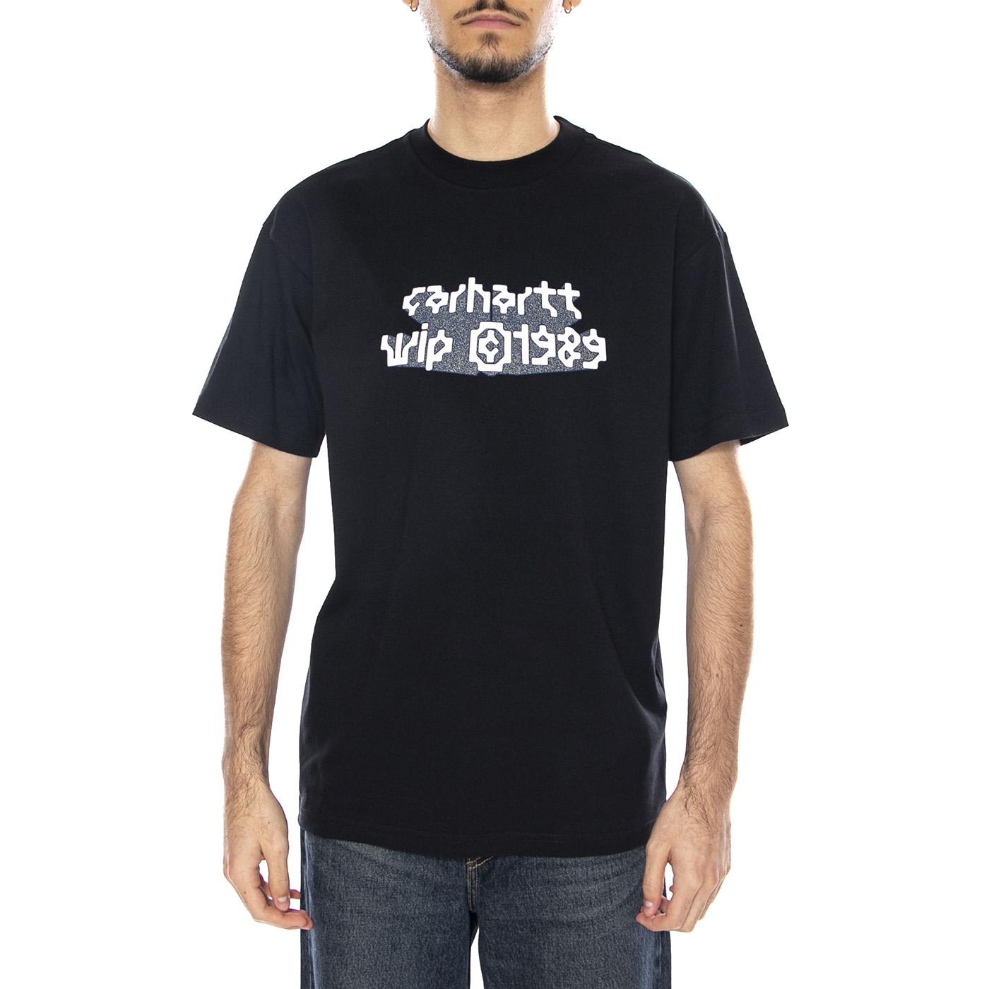 S/S Tetra T-Shirt -- Maglietta Uomo Nera I035483.89XX . CARHARTT WIP 