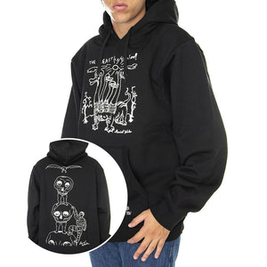 Vans x Daniel Johnston Black - Felpa con Cappuccio Uomo Nera VN0A7SFJBLK1  VANS 