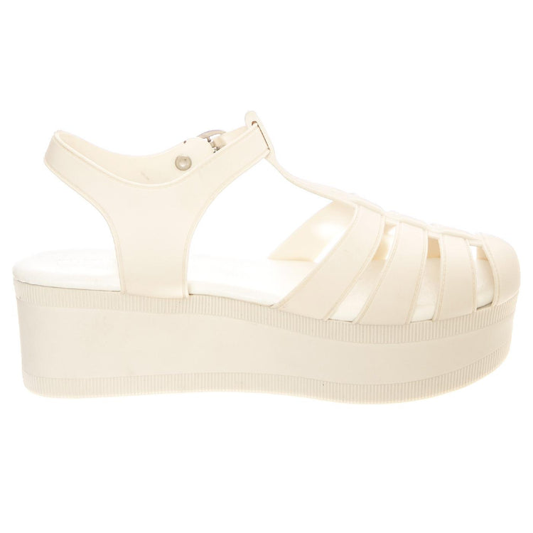 W' Candied Cream Sandals - Sandali Donna Bianchi JC-CAN-CRE  JEFFREY CAMPBELL 