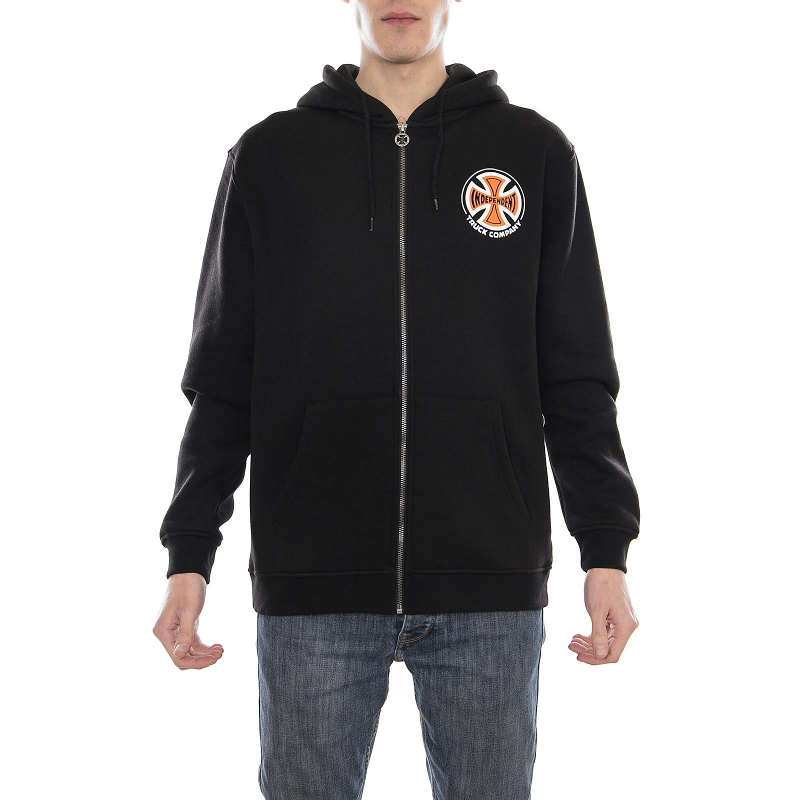 2 Colour Truck Co Zip Hood Black INA-HDZ-2 Colour Truck Co Zip Hood Black  INDEPENDENT 