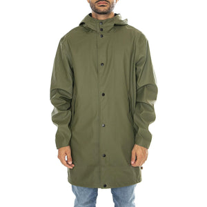 Onsluca Rain Wrought Olive Night - Giacca con Cappuccio Uomo Verde 22029146-OL  ONLY & SONS 