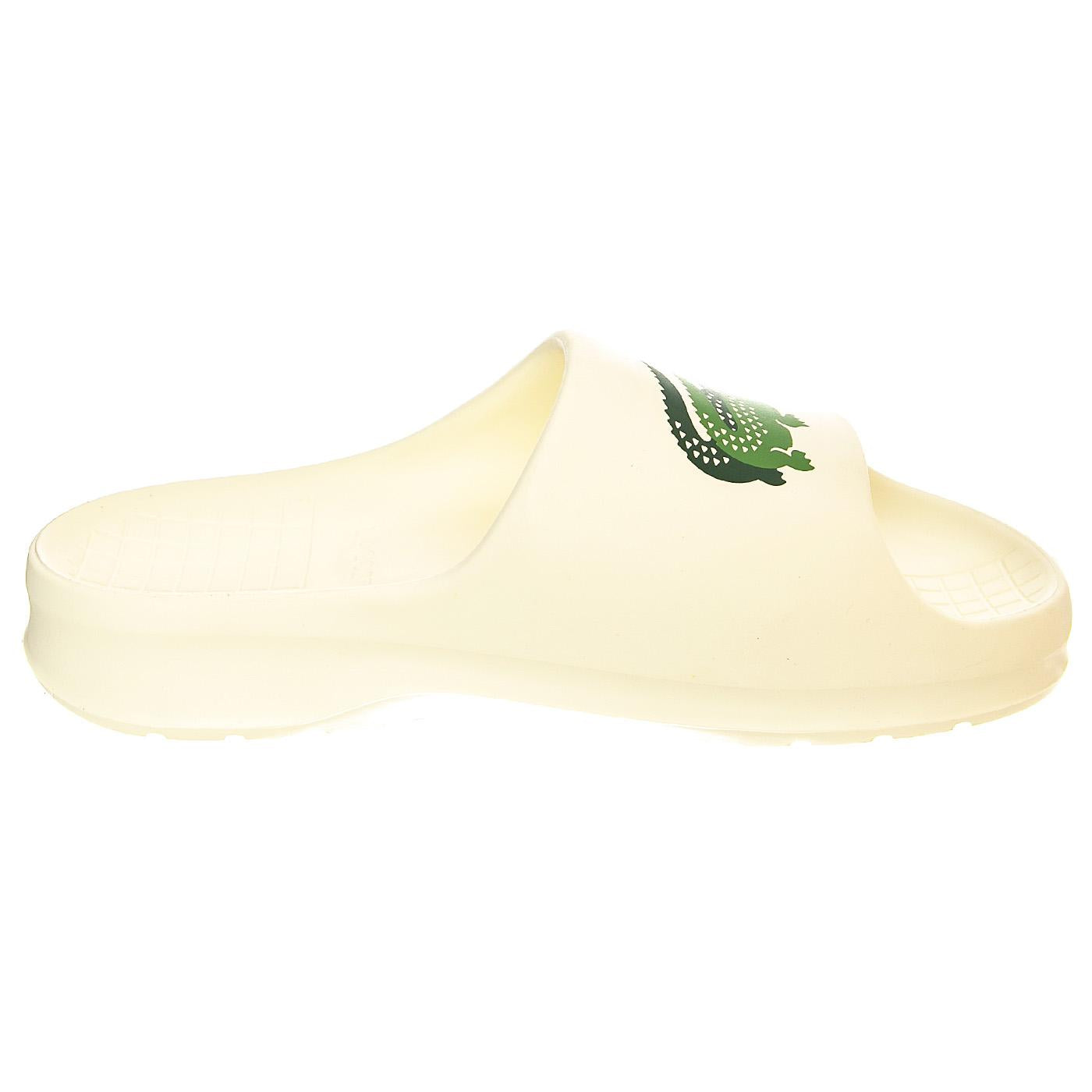 Serve Slide 2.0 Off White - Sandali / Ciabatte Uomo Bianche 745CMA0005WG1  LACOSTE 