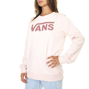 Wm Classic V - Felpa Girocollo Donna Rosa / Peach Whip VN0A4S97YRR1  VANS 