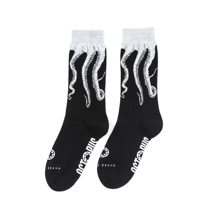 SOCKS ORIGINAL-BLACKWHITE 18SOSX01-BLACKWHITE  OCTOPUS 