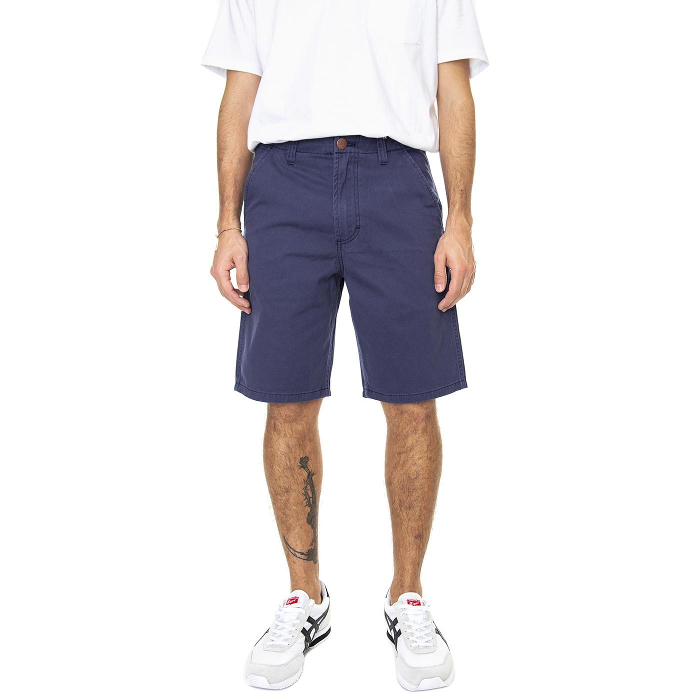 Casey Chino Shorts Eclipse Blue - Bermuda Uomo Blu W1C1FUX7M  WRANGLER 