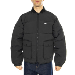 Charlie Jacket Black - Giacca Uomo Nera 121800546-BLK  OBEY 