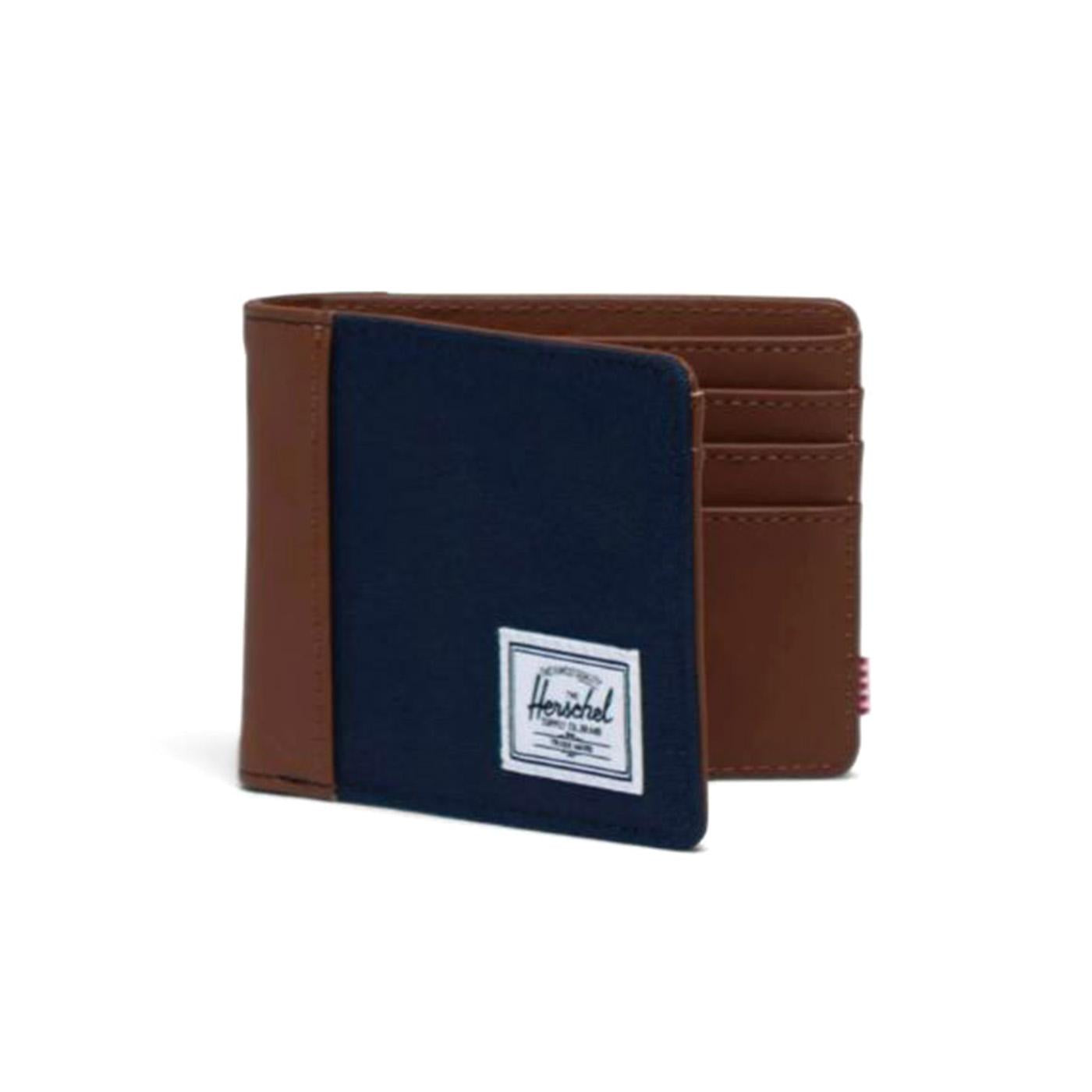 Hank Wallet Navy / Tan - Portafogli Multicolore 30068-03548-OS  HERSCHEL 