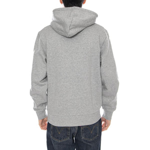 Hooded Script Embroidery Sweat -- Felpa Uomo Cappuccio Grigia I035392.00DXX . CARHARTT WIP 