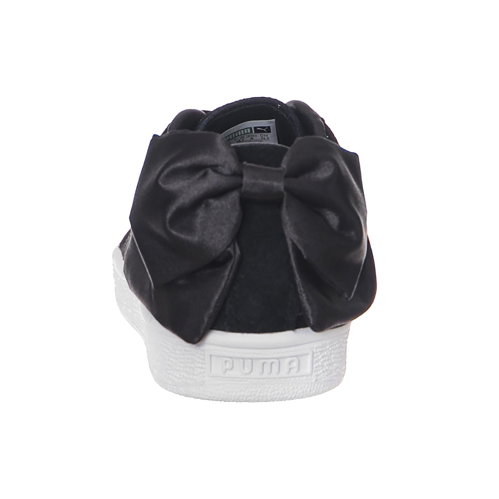 Suede Bow Wn s Puma Black-Puma Blac 36731704  PUMA 