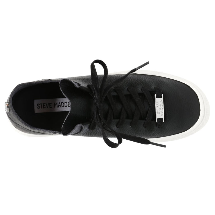 Dorey-Sm Black - Scarpe Stringate Profilo Basso Donna Nere SMPDOREY-SM-BLA  STEVE MADDEN 