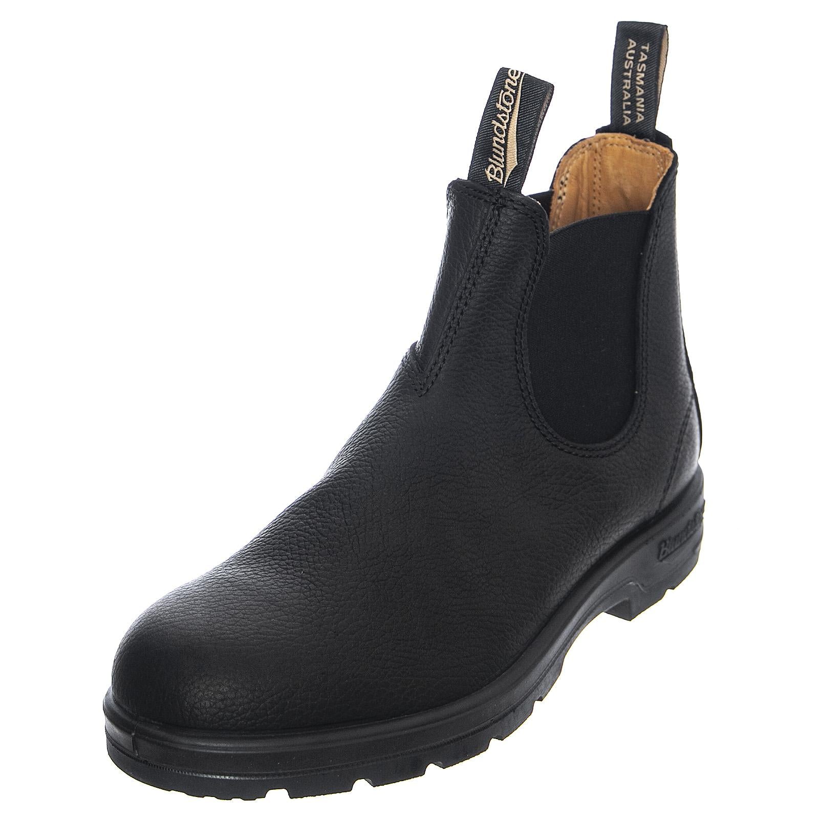 Mens Pebble El 1447 Boots - Black - Stivaletti alla Caviglia Uomo Neri 1447-1447-FW20 . BLUNDSTONE 