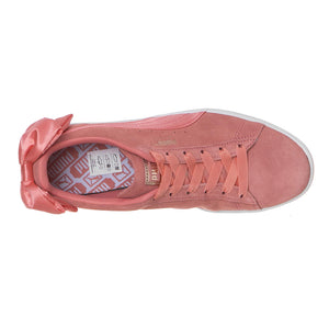 Suede Bow Wn s Shell Pink-Shell Pin 36731701  PUMA 