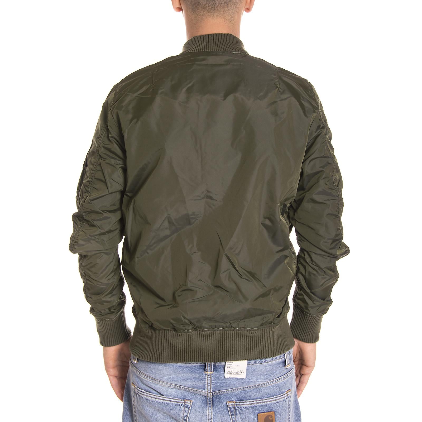 Ma-1 Long - Dark Green - Giubbino / Bomber Invernale UomoVerde 76571_4  ALPHA INDUSTRIES 