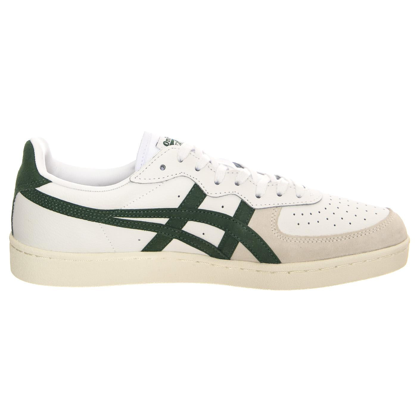 GSM White / Hunter Green Shoes - Scarpe Stringate Profilo Basso Uomo Bianche D5K2Y-101  ASICS 