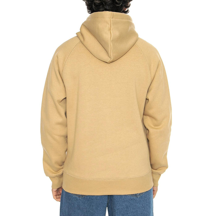Hooded Chase Sweat Dusty H Brown / Gold - Felpa con Cappuccio Uomo Beige I033661.2N1XX  CARHARTT WIP 