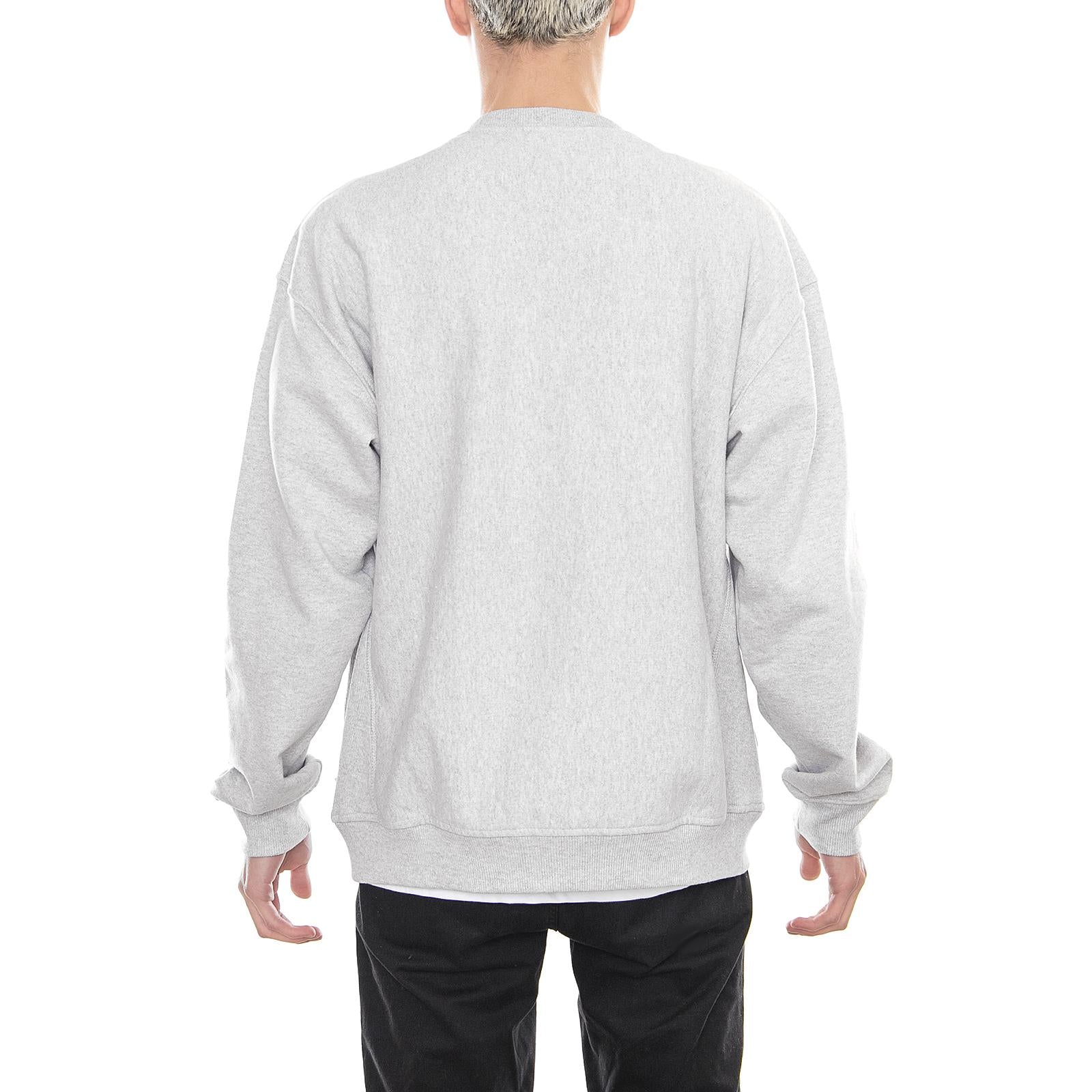 CARDIGAN SWEATSHIRT GREY 211619-S18  CHAMPION 