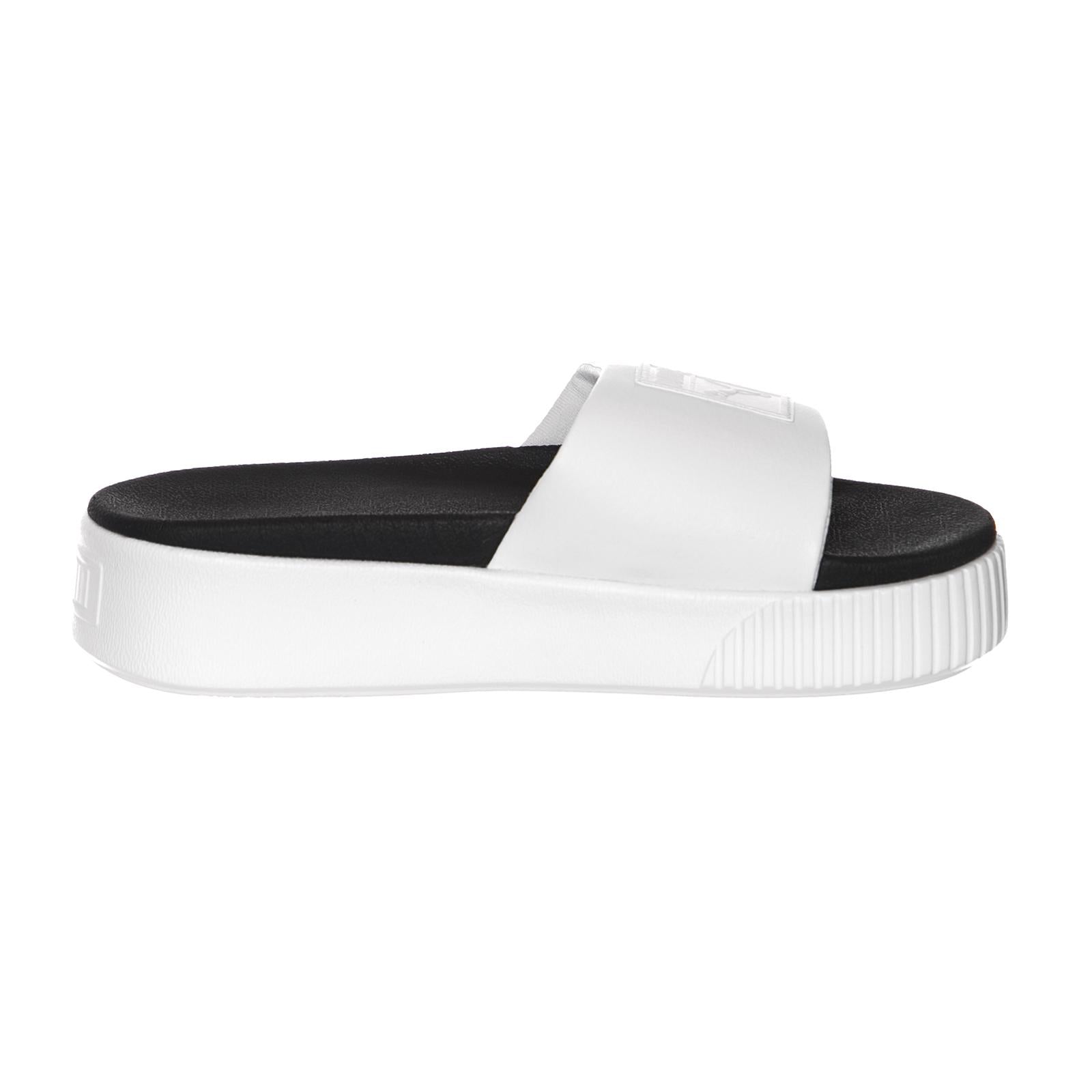 Platform Slide Wns Puma White-Puma Black 36612101  PUMA 