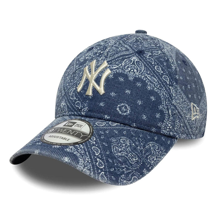 Washed Paisley 9TWENTY® New York Yankees - Cappellino Blu Navy 60771823 NVY NEW ERA 