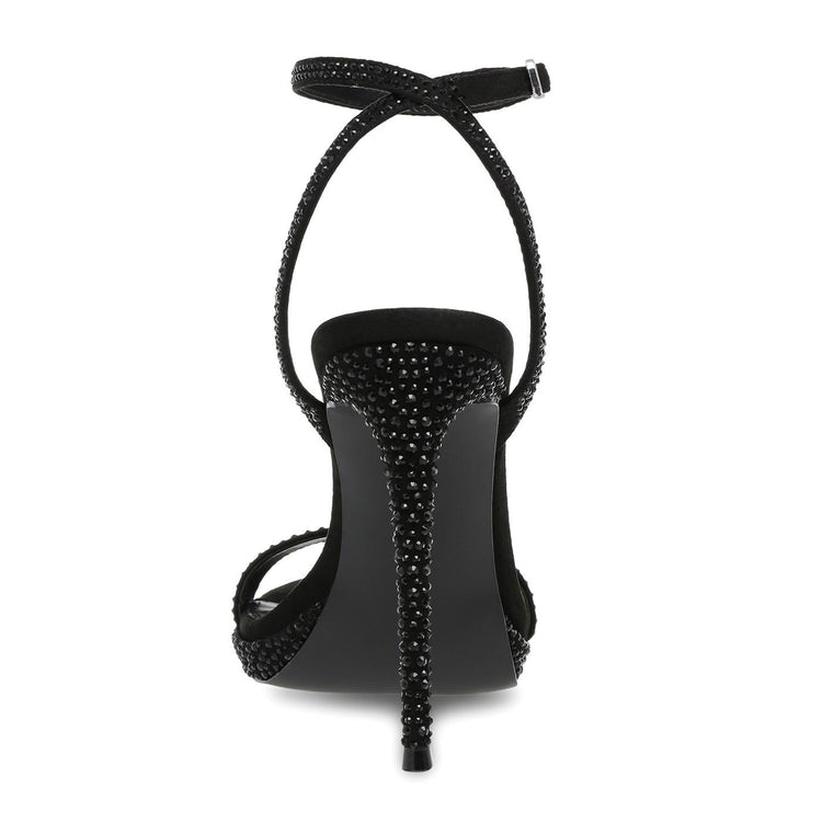 Wordly-R Black Crystal - Sandali Donna Neri SMSWORDLY-R-BLK  STEVE MADDEN 