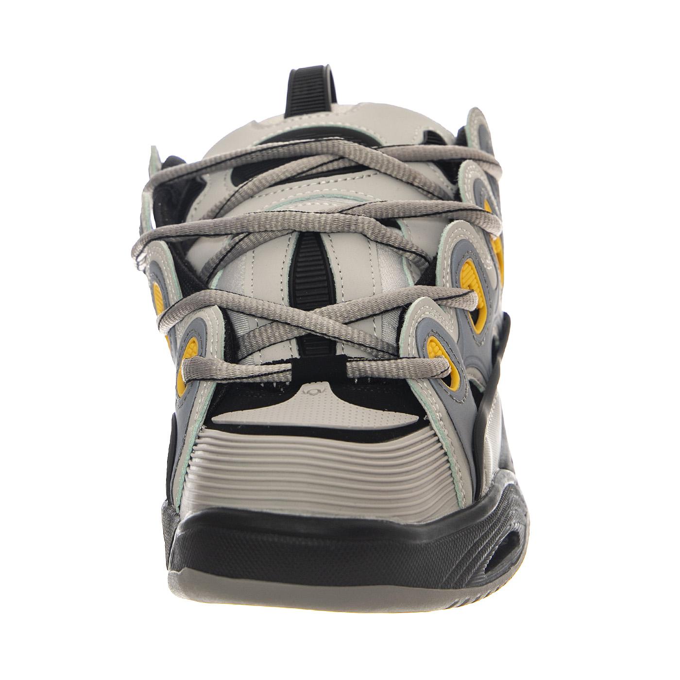 Osiris D3 2001 Grey / Black / Yellow -- Scarpe Unisex Grigio / Nero / Giallo 2025305020000000 GBY OSIRIS 