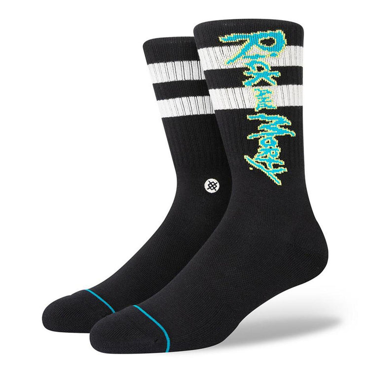 Rick and Morty Black Socks - Calzini Neri / Multicolore A556C22RIC  STANCE 