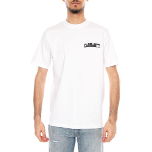 S/S University Script T-Shirt - Maglietta Girocollo Uomo Bianca I036110 00AXX CARHARTT WIP 