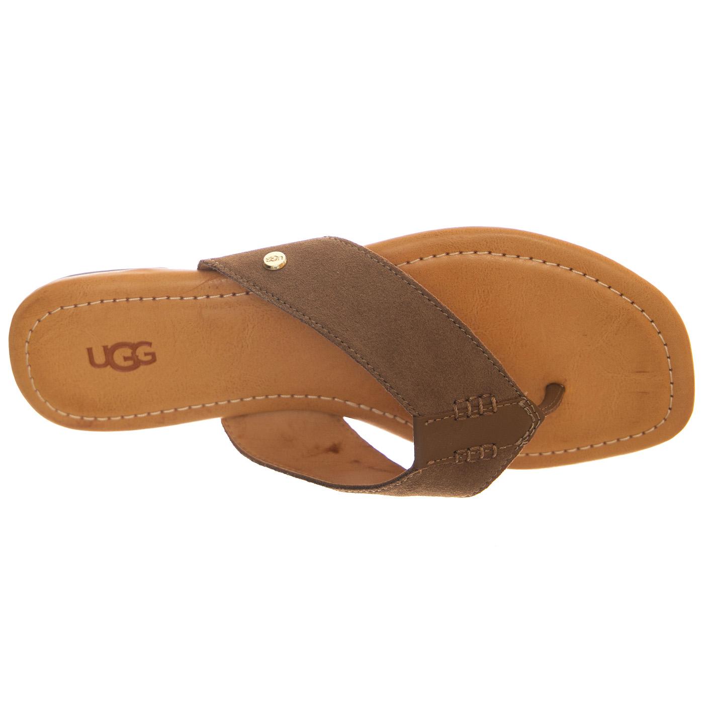 Carey Flip Chestnut - Sandali Donna Marroni UGSCARFLCN1139051W  UGG 