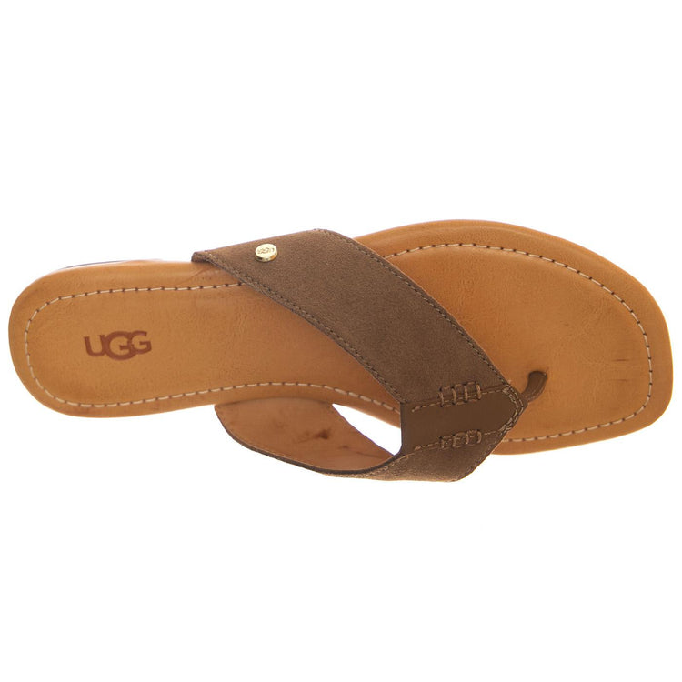 Carey Flip Chestnut - Sandali Donna Marroni UGSCARFLCN1139051W  UGG 
