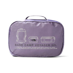 Base Camp Voyager Duffel 32L Lunar Slate / Tnf Black - Borsa / Zaino da Viaggio Viola NF0A52RRLK31  THE NORTH FACE 