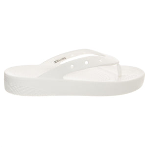 W' Classic Platform Flip White - Sandali Donna Bianchi CR.207714-WHI  CROCS 