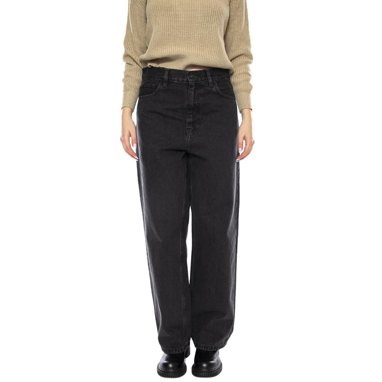 Carhartt WIP W' Brandon Pant -- Pantaloni Donna Neri I035892-89.06 . CARHARTT WIP 