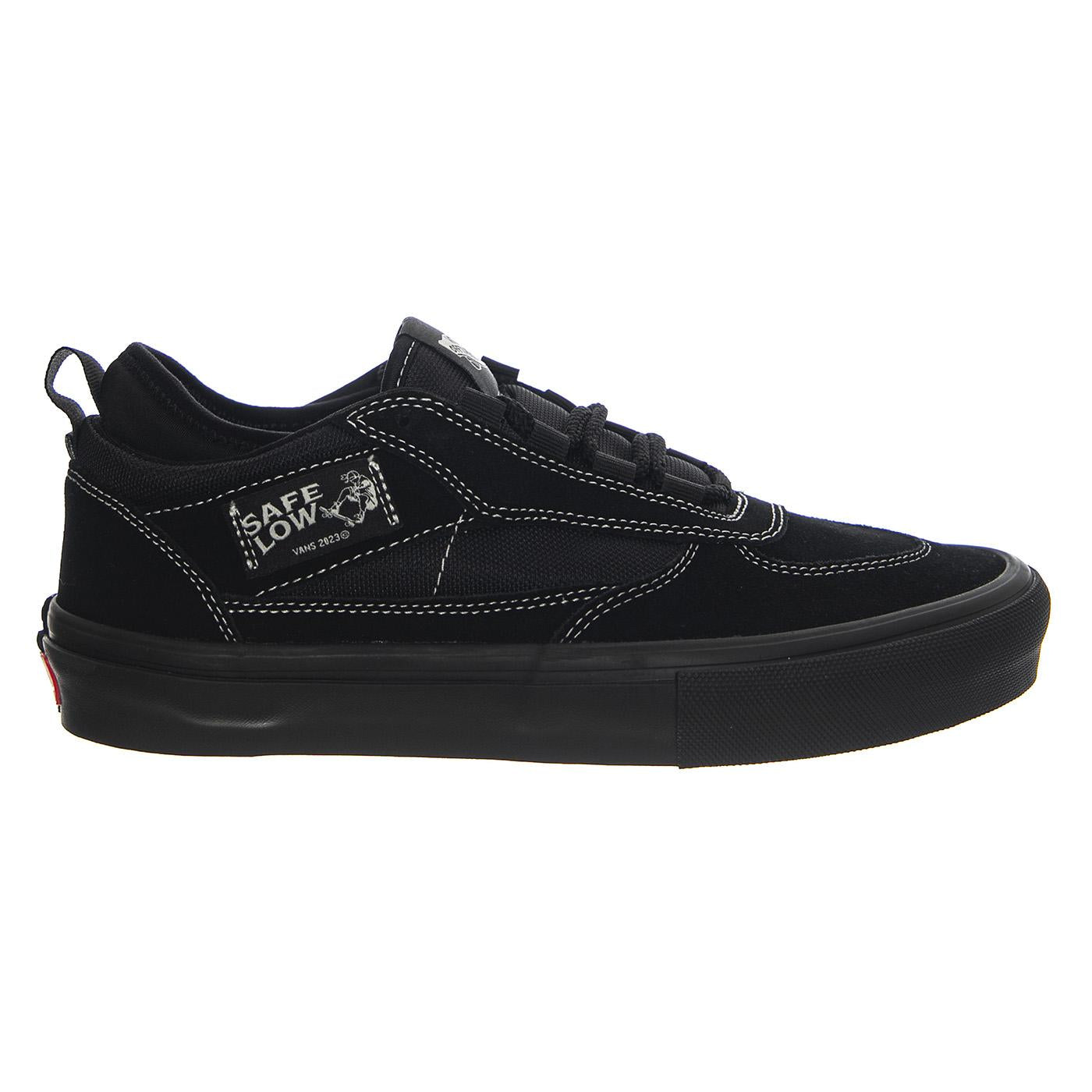 Skate Safe Low Black / Black Uomo -- Scarpe Stringate Uomo Nero VN000EEH BKA1 VANS 