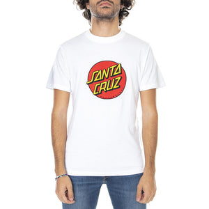  NEW Classic Dot Tee White  SANTA CRUZ 