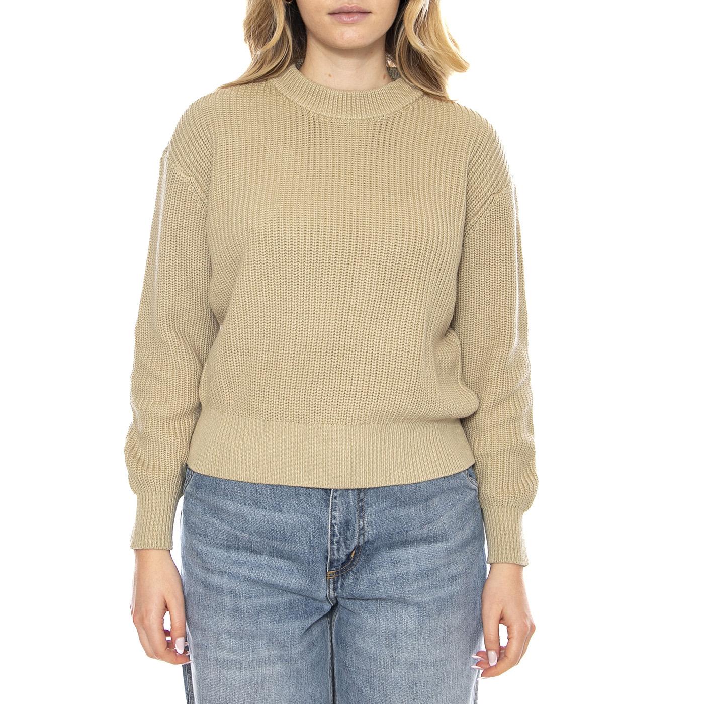 Mikala Jumper G006 GOTS Eucalyptus -- Maglione Donna 16901G006 0513 MINIMUM 