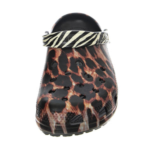 Classic Animal Remix Clog W Black/Multi Animal - Sandali Donna Multicolore CR.207840-BKMA  CROCS 