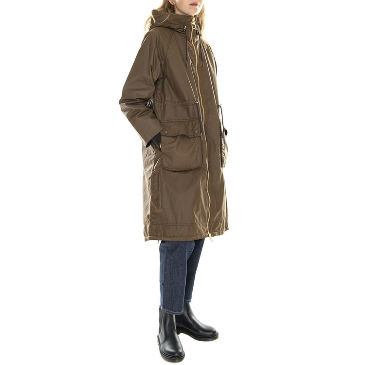 Brinian Wax Bark - Giacca Invernale Donna Marrone 222MLWX1265-BR31  BARBOUR 