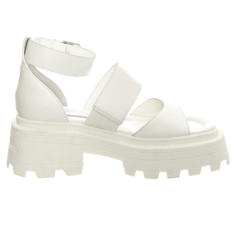 Reveal White Leather - Sandali Donna Bianchi WSSREVEAL-WHI  WINDSOR SMITH 